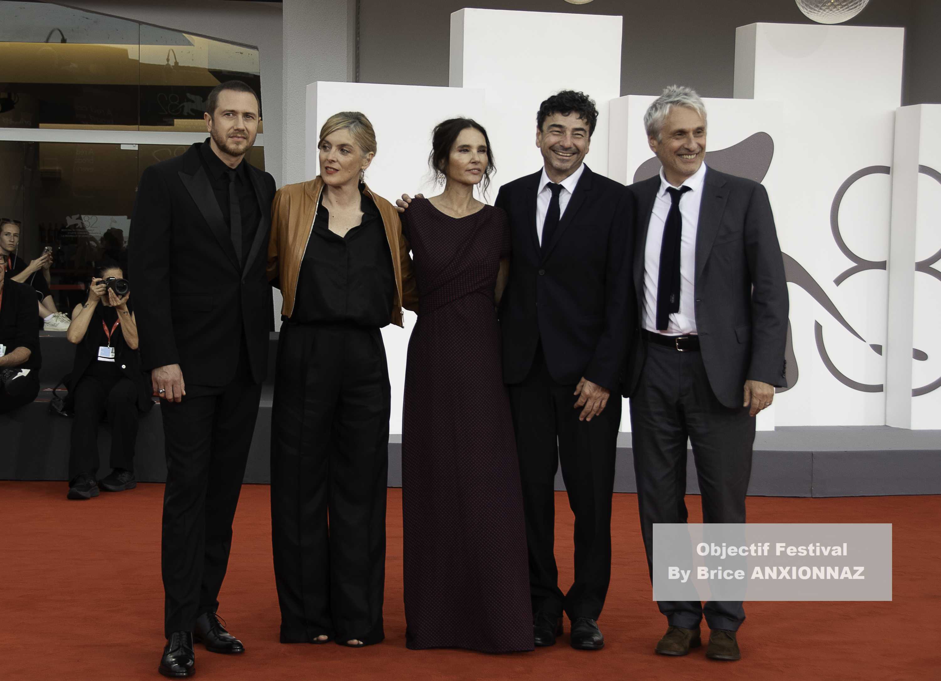 — italie venise cinema 82eme mostra del cinema 29 08 2025 a pied d oeuvre cast and crew